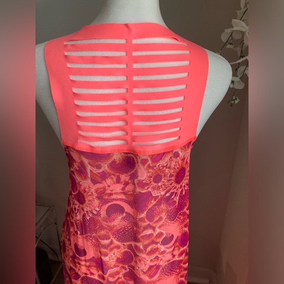 Maaji Swim Coverup Neon with Funky Detail and Wolf Design - Picture 2 of 6